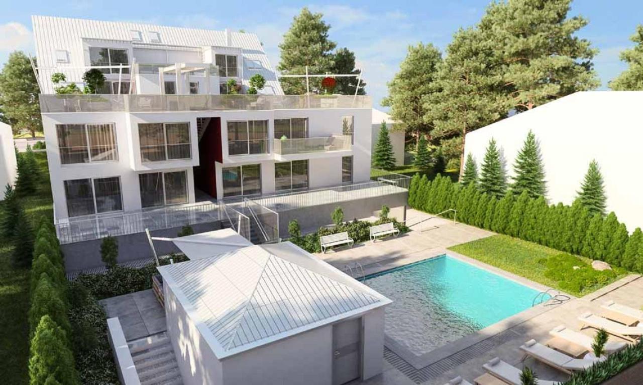 Red Flower Apartment With Pool - 5 Min To Lake Вена Экстерьер фото